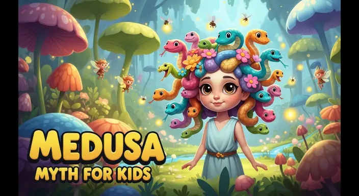 Medusa Myth for Kids