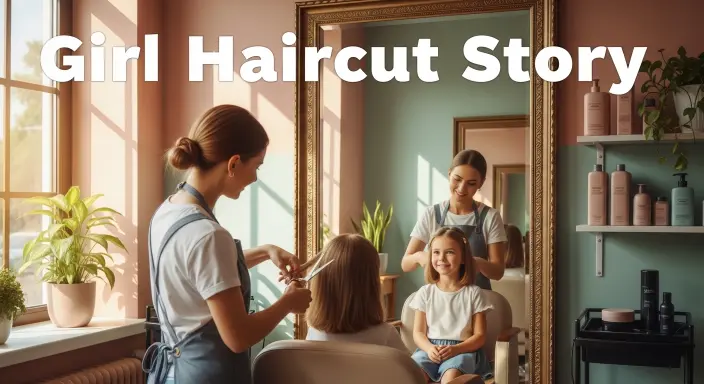 Girl Haircut Story