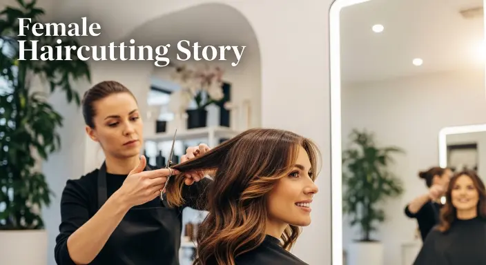 Female Haircutting Story