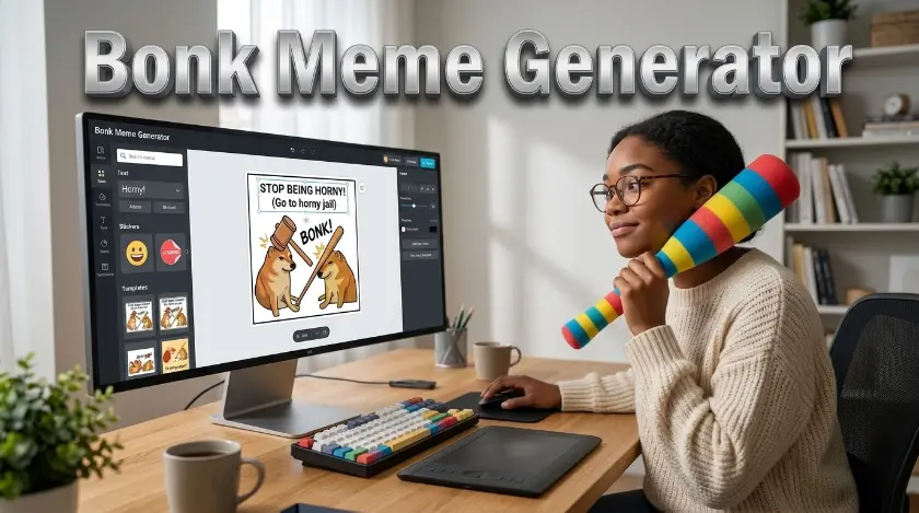 Bonk Meme Generator