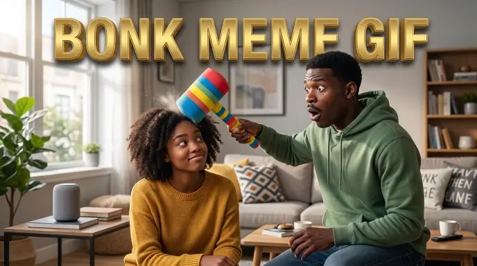 Bonk Meme Template