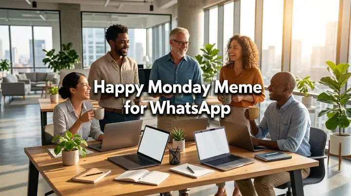 Happy Monday Meme for WhatsApp