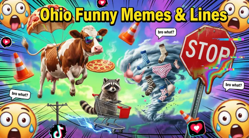 Ohio Funny Memes & Lines