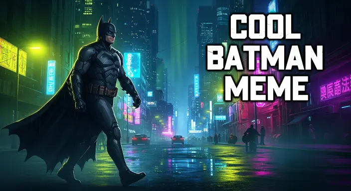 Cool Batman Meme Captions