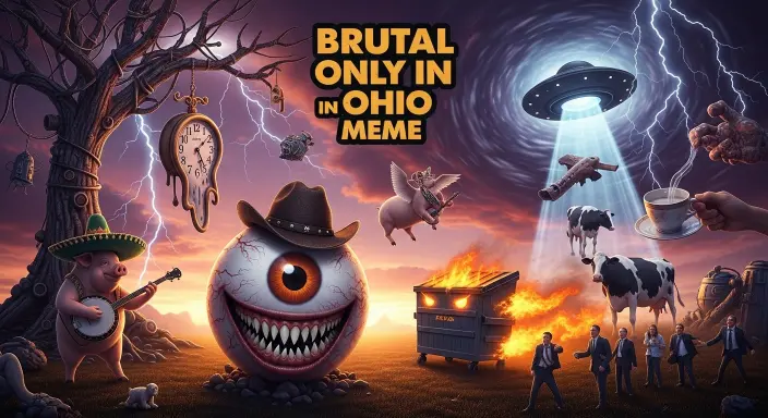 Brutal Only in Ohio Meme Quotes 