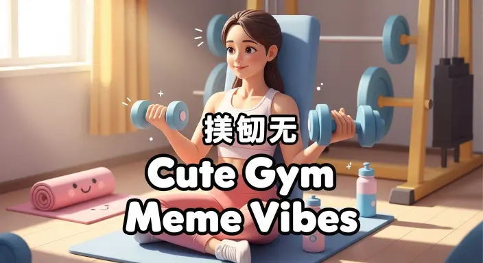 Cute Gym Meme Vibes