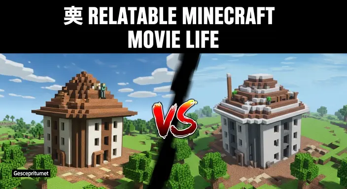Relatable Minecraft Movie Life