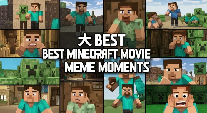 Best Minecraft Movie Meme Moments