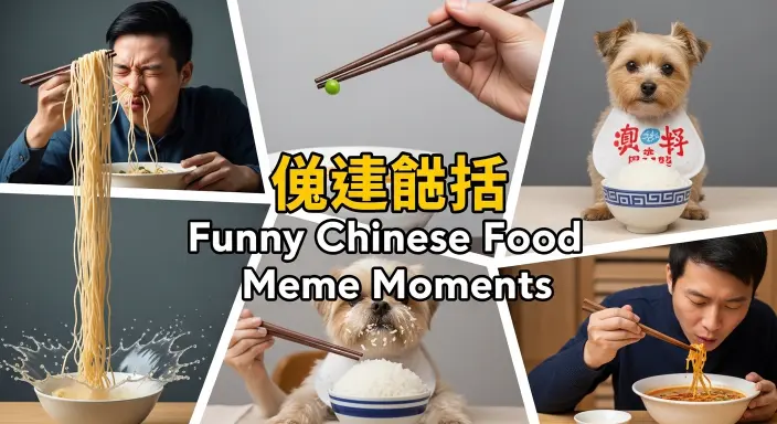 Funny Chinese Food Meme Moments