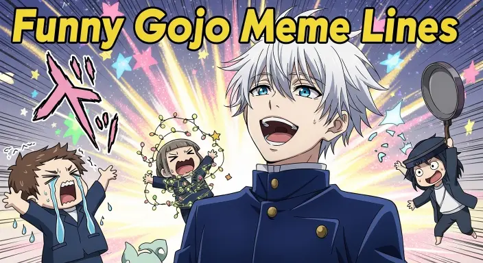 Funny Gojo Meme Lines