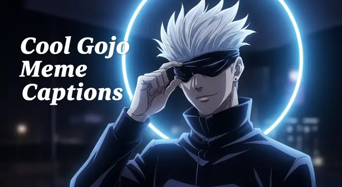 Cool Gojo Meme Captions