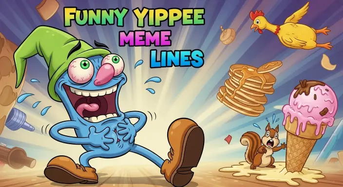 Funny Yippee Meme Lines
