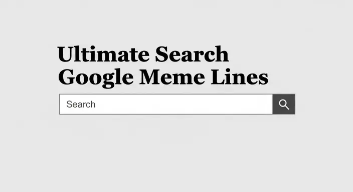 Ultimate Search Google Meme Lines