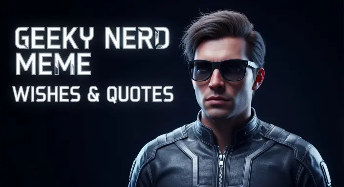 Geeky Nerd Meme Wishes & Quotes