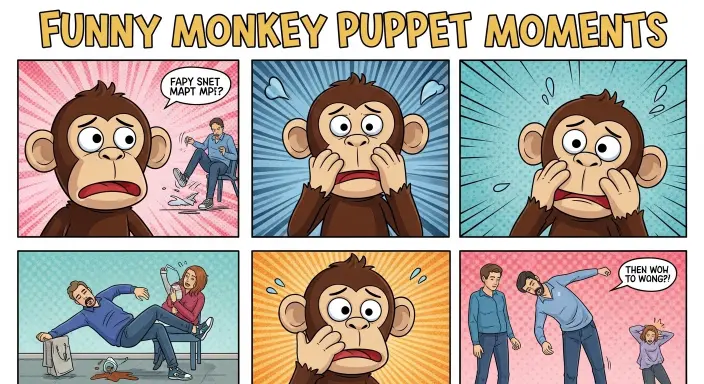 Funny Monkey Puppet Moments