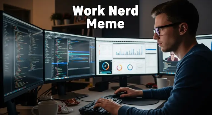 Work Nerd Meme Meme Wishes & Quotes