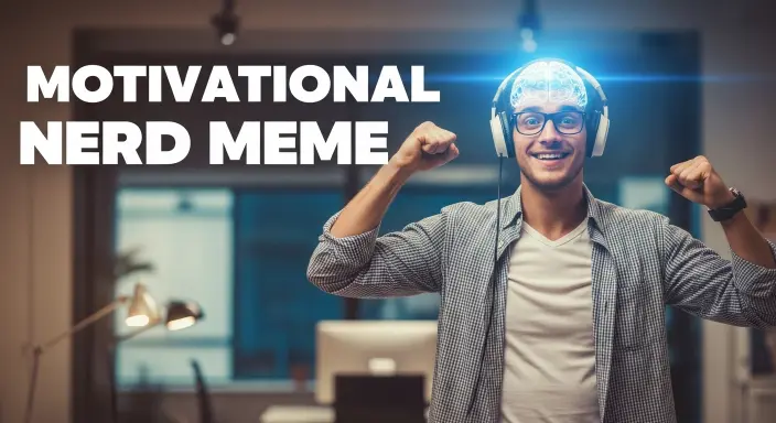 Motivational Nerd Meme Wishes & Quotes