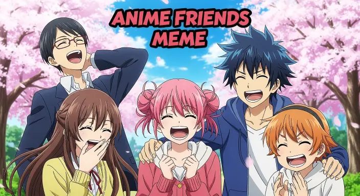 Anime Meme for Friends
