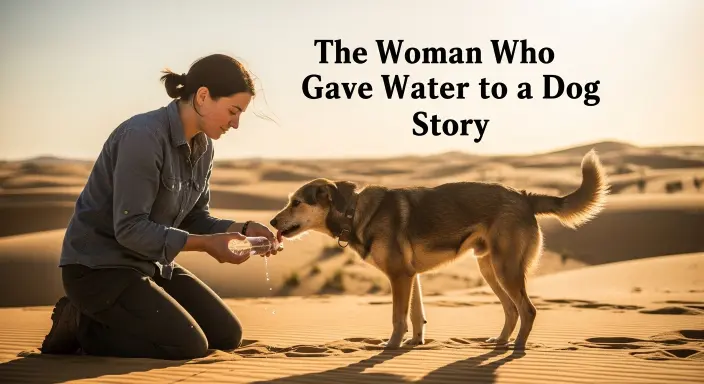The Woman Who Gave Water to a Dog