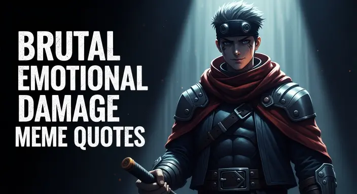 Brutal Emotional Damage Meme Quotes 