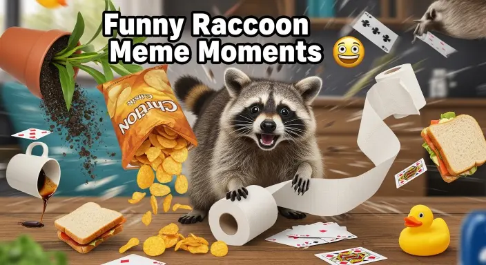 Funny Raccoon Meme Moments