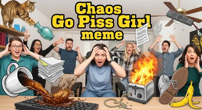 Chaos Go Piss Girl Meme Quotes