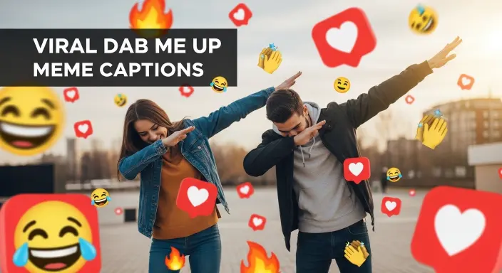 Viral Dab Me Up Meme Captions 