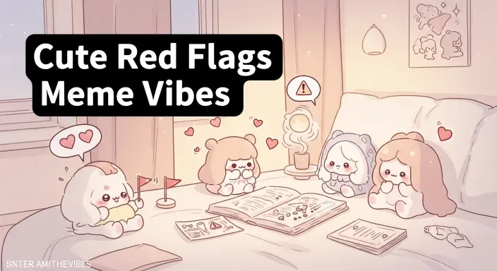  Cute Red Flags Meme Vibes
