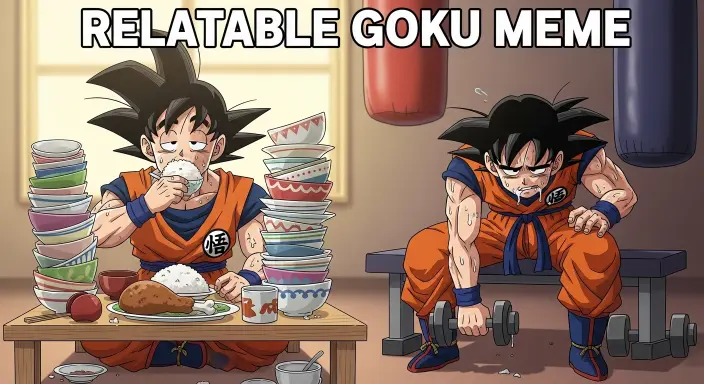 Relatable Goku Meme Wishes & Quotes