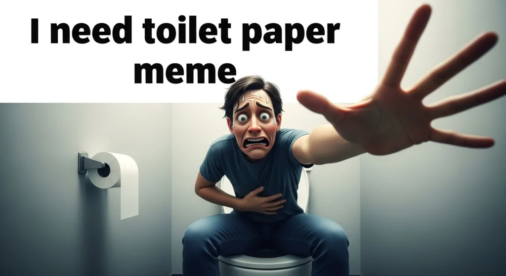 I need toilet paper meme