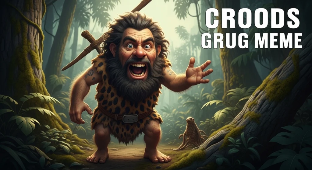 The Croods Grug meme