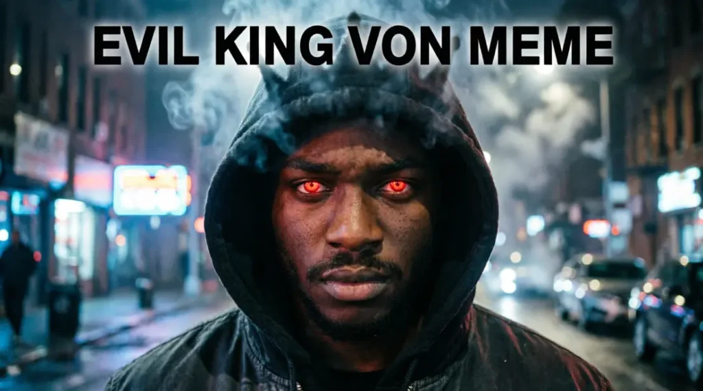 Evil king von meme