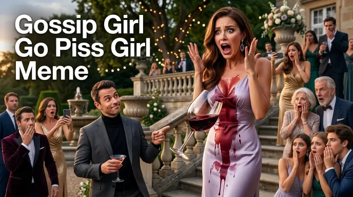 Gossip Girl Go Piss Girl Meme