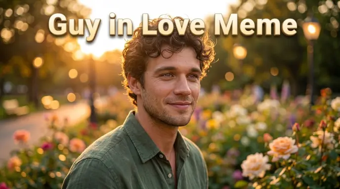 Guy in Love Meme
