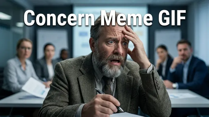 Concern Meme GIF
