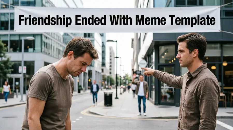 Friendship Ended With Meme Template