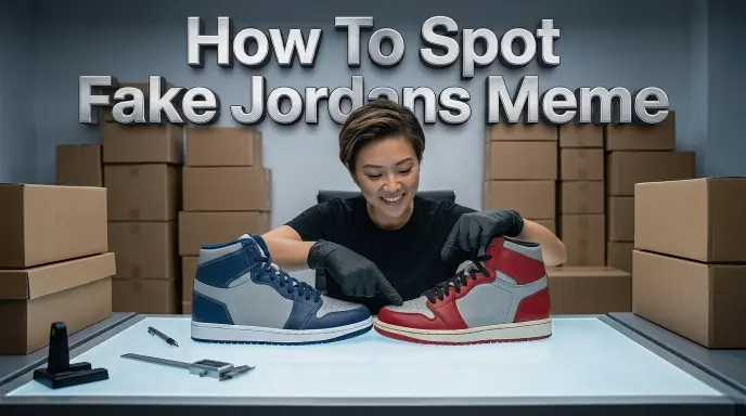How To Spot Fake Jordans Meme