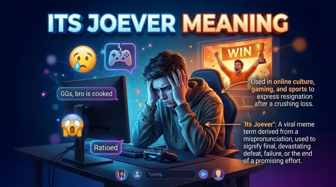 Its Joever Meaning