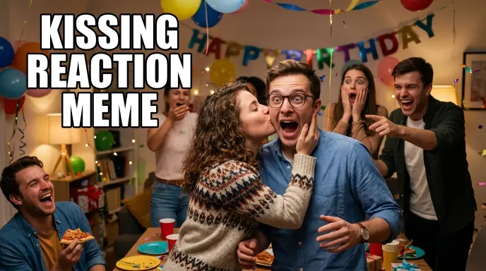 Kissing Reaction Meme