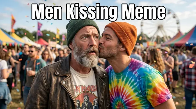 Men Kissing Meme