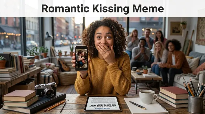 Romantic Kissing Meme