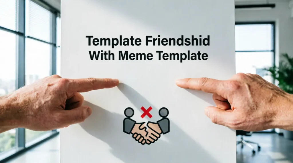 Template Friendship Ended With Meme Template