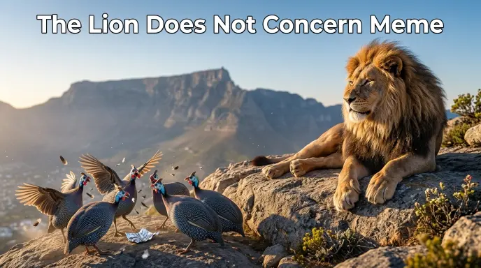 The Lion Does Not Concern Meme