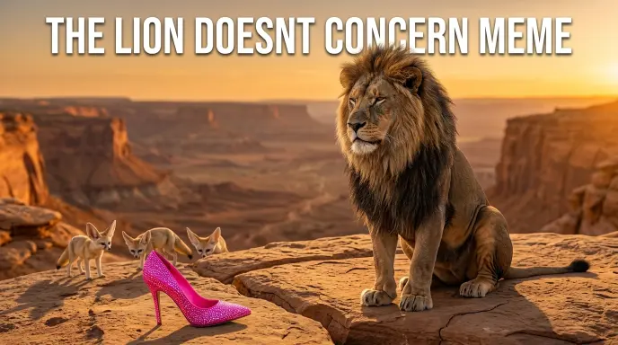 The Lion Doesnt Concern Meme 
