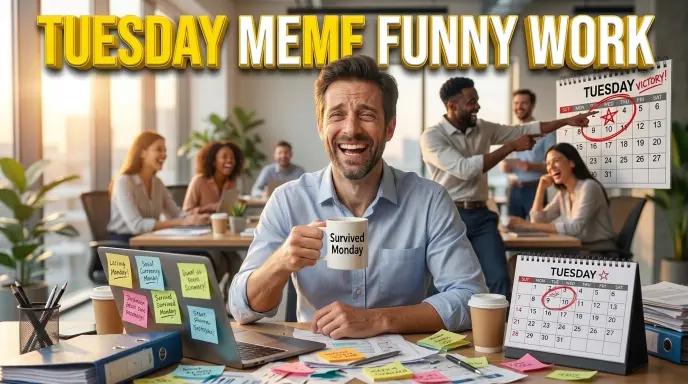 Tuesday Meme Funny Work