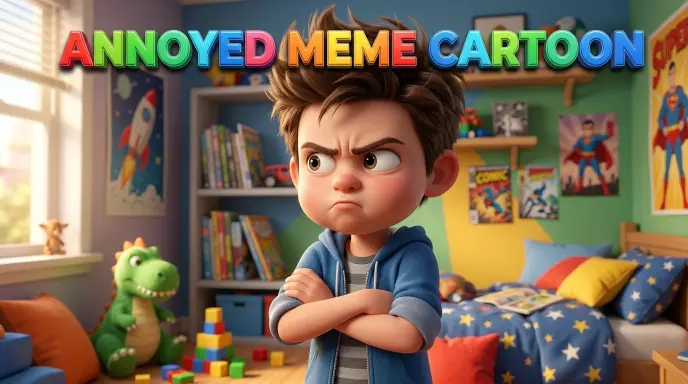 Annoyed Meme Cartoon