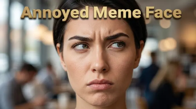 Annoyed Meme Face