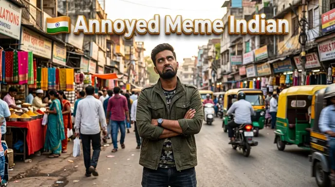 🇮🇳 Annoyed Meme Indian