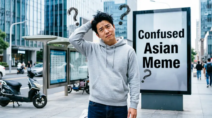 Confused Asian Meme