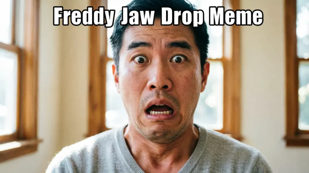 Freddy Jaw Drop Meme